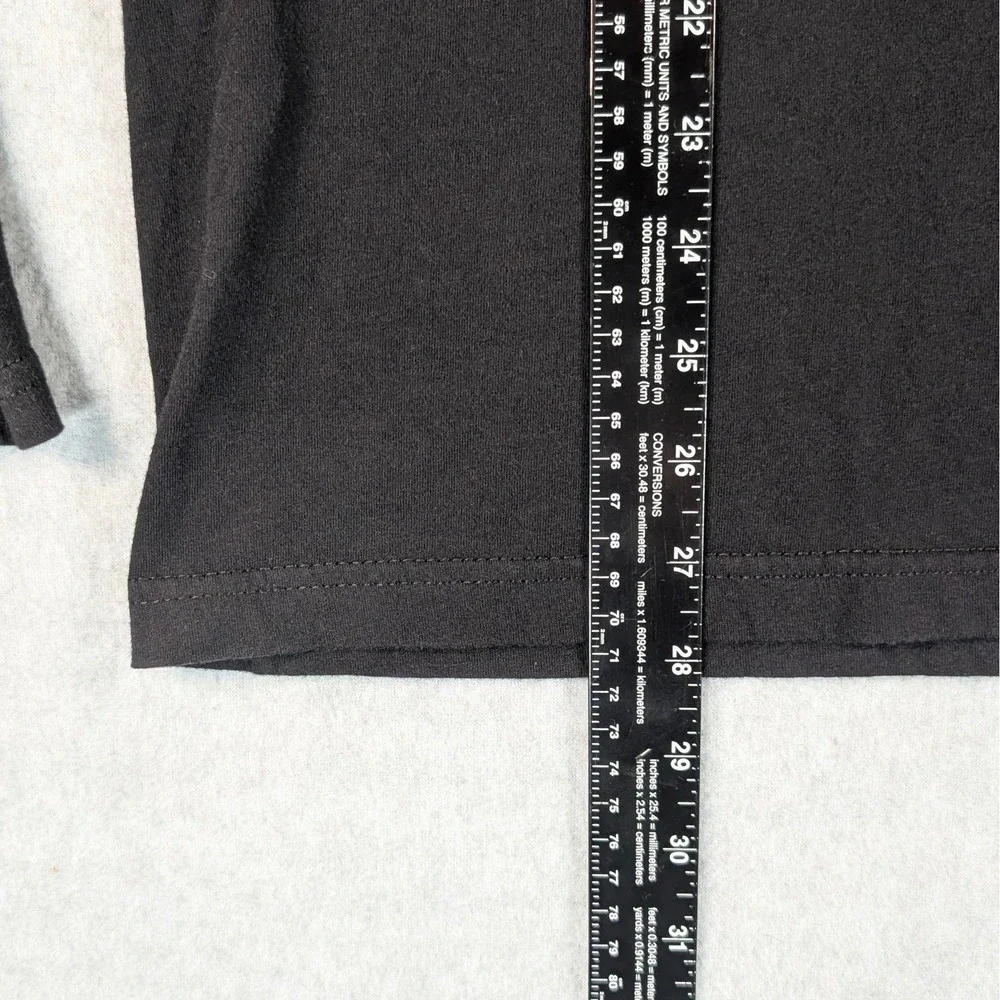Underoath Band Tee Mens Large Black Long Sleeve 21x28 Cotton T-Shirt Metalcore